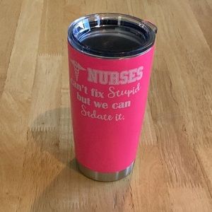 Trek insulated mug with slogan. 💊 NWOT